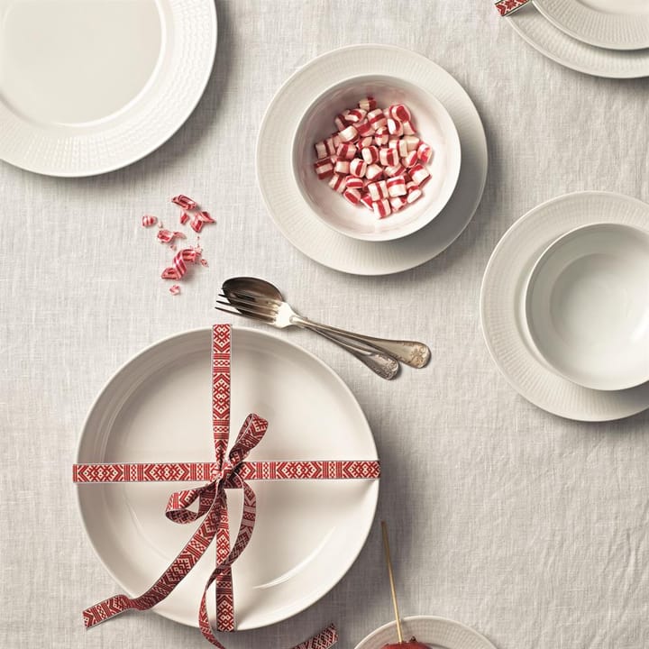 Swedish Grace dessertbord Ø17 cm, snow (wit) Rörstrand