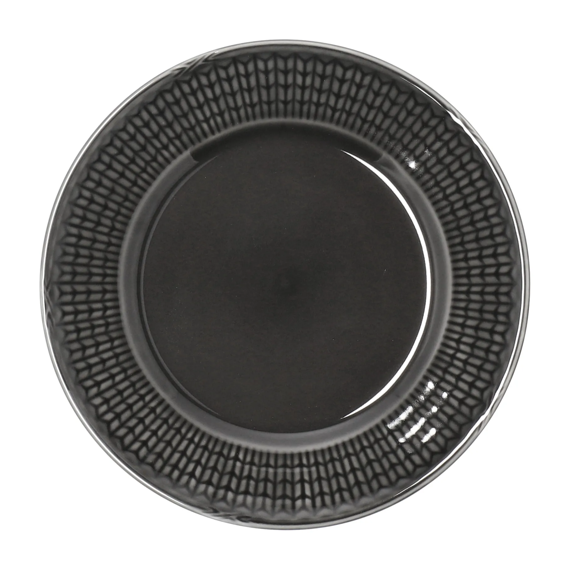 Swedish Grace dessertbord Ø17 cm, stone (donker grijs) Rörstrand