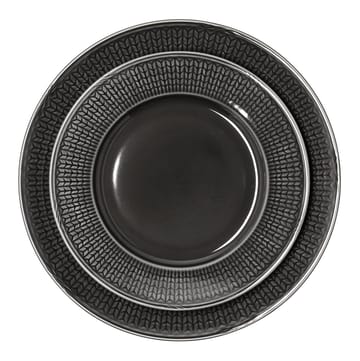 Swedish Grace dessertbord Ø17 cm - stone (donker grijs) - Rörstrand