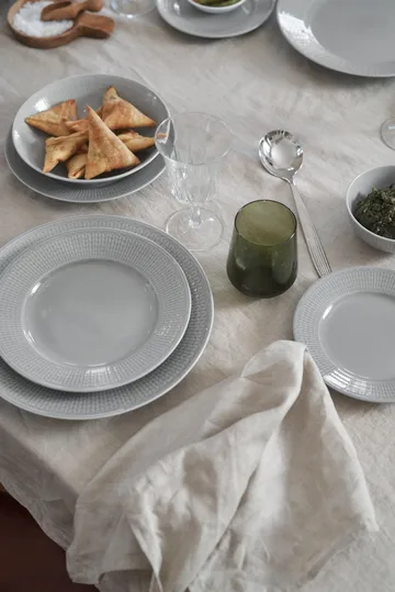 Swedish Grace dessertbord 6-pack Dimma (grijs) - Rörstrand
