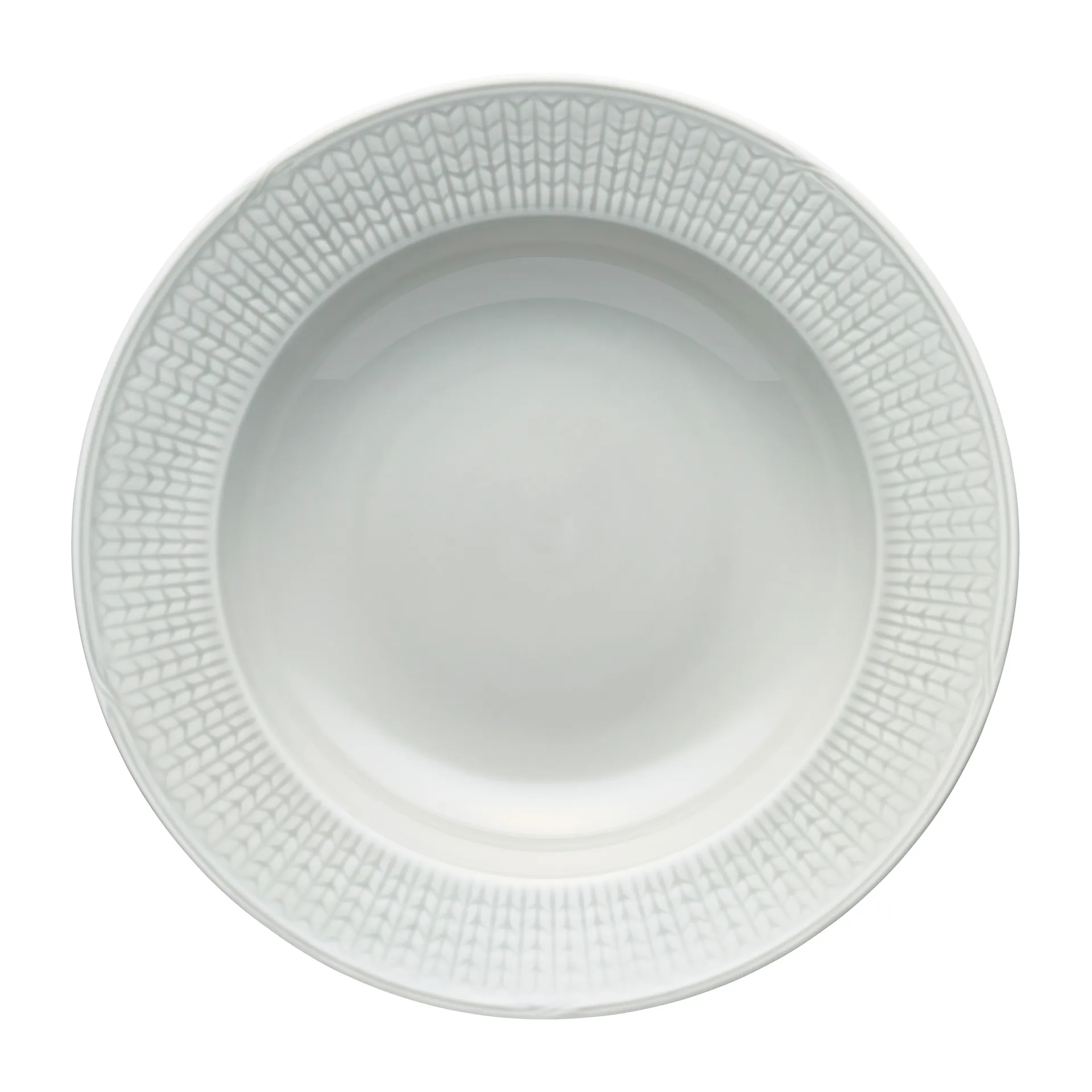 Swedish Grace diep bord 25 cm 6-pack Dimma(grijs),  Rörstrand