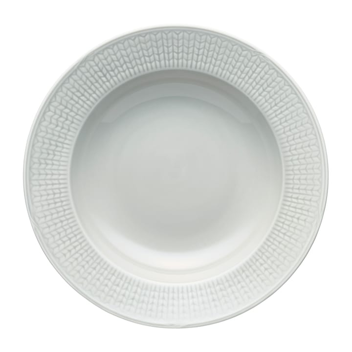 Swedish Grace diep bord 25 cm 6-pack Dimma(grijs) Rörstrand