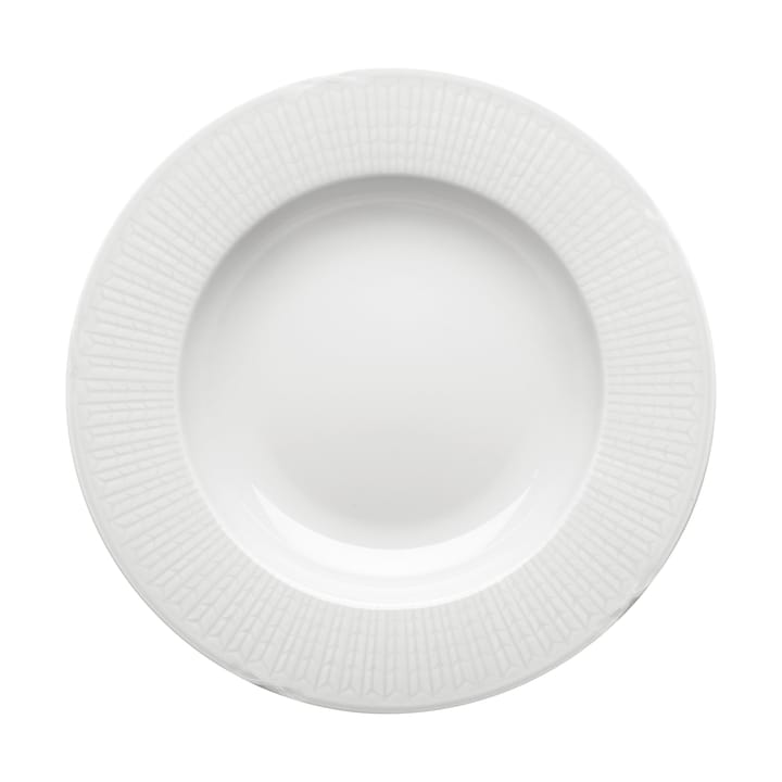 Swedish Grace diep bord Ø 25 cm, 6-pack snow (wit) Rörstrand