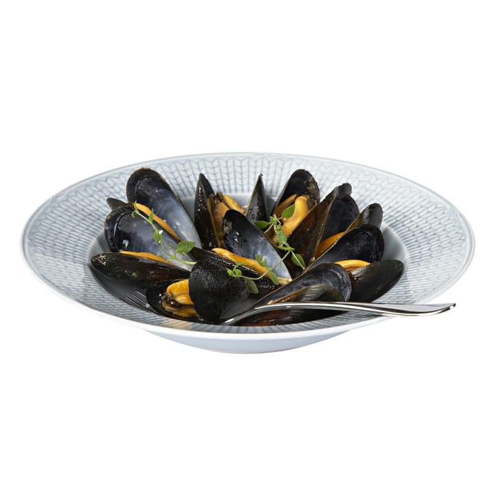 Swedish Grace diep bord Ø25 cm, ice (lichtblauw) Rörstrand