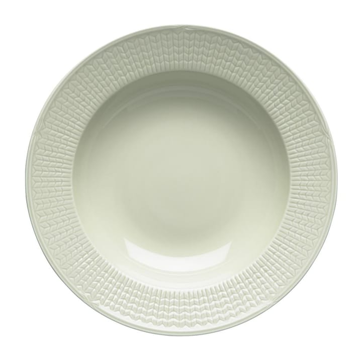 Swedish Grace diep bord Ø25 cm, meadow (lichtgroen) Rörstrand