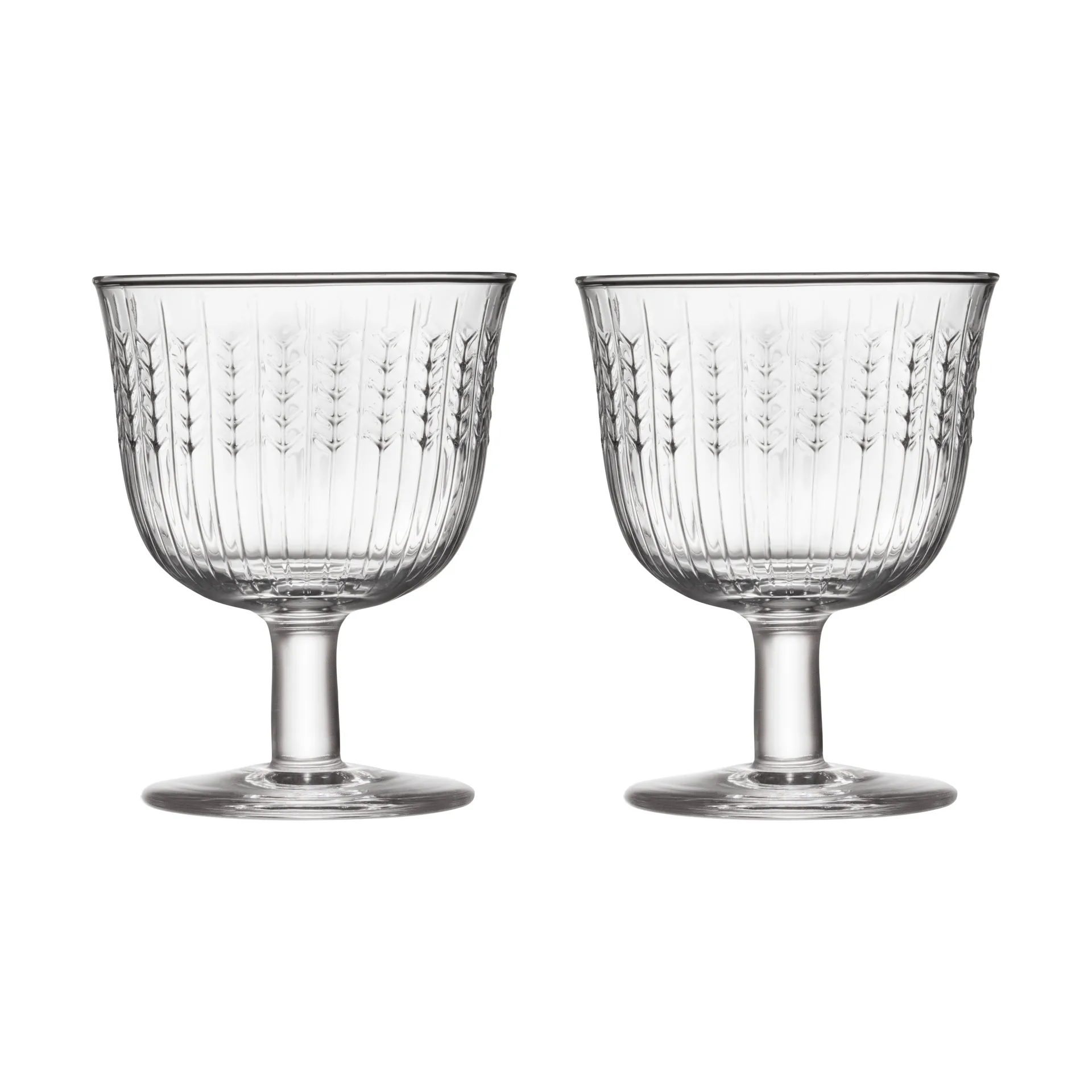 Swedish Grace drinkglas op voet 25 cl 2-pack, Klaar Rörstrand