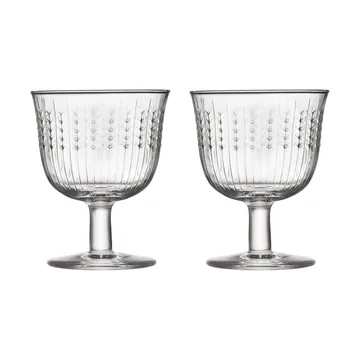 Swedish Grace drinkglas op voet 25 cl 2-pack - Klaar - Rörstrand