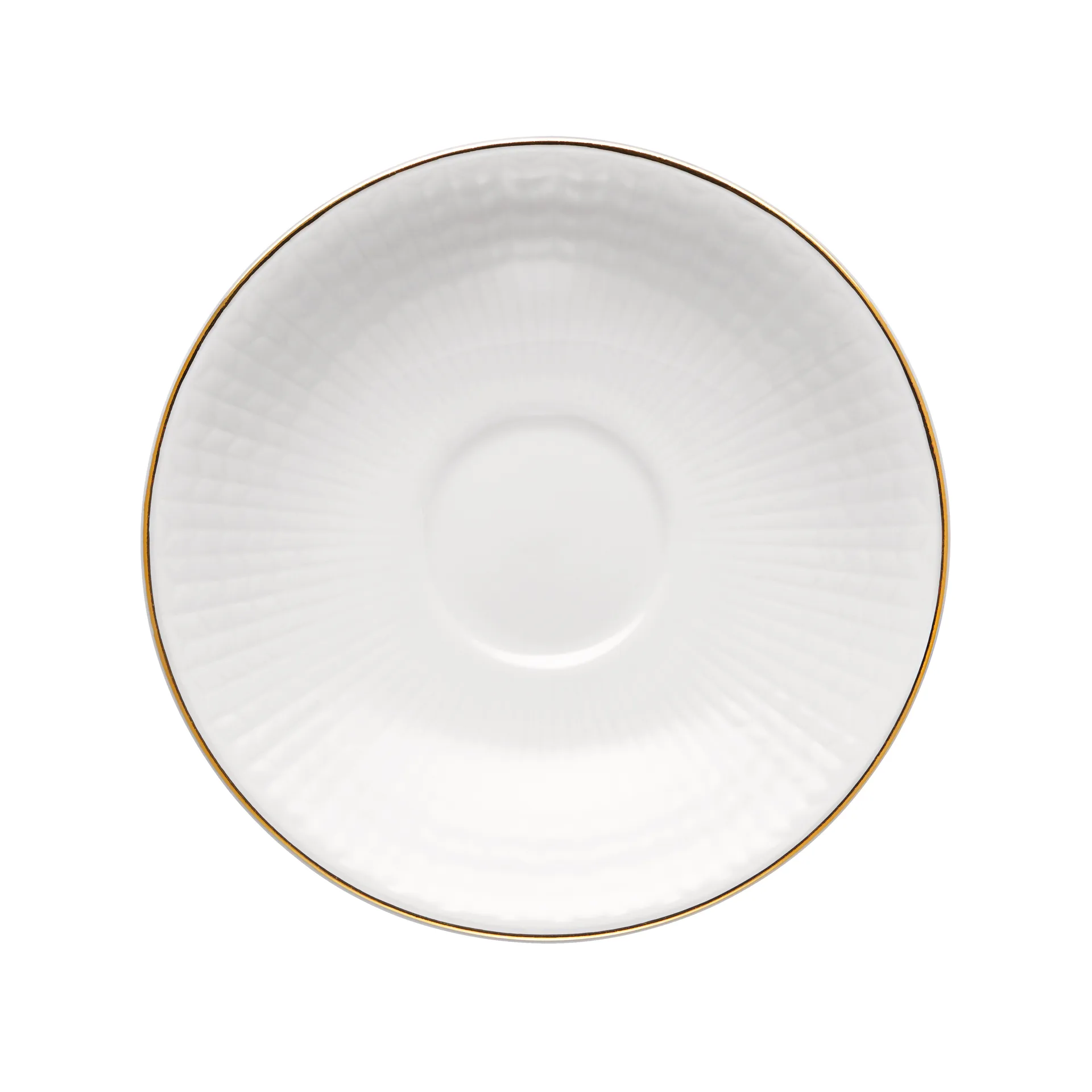 Swedish Grace Gala koffiekop met schotel, Wit Rörstrand