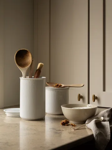 Swedish Grace opbergpot M 0,8 L - Snö - Rörstrand