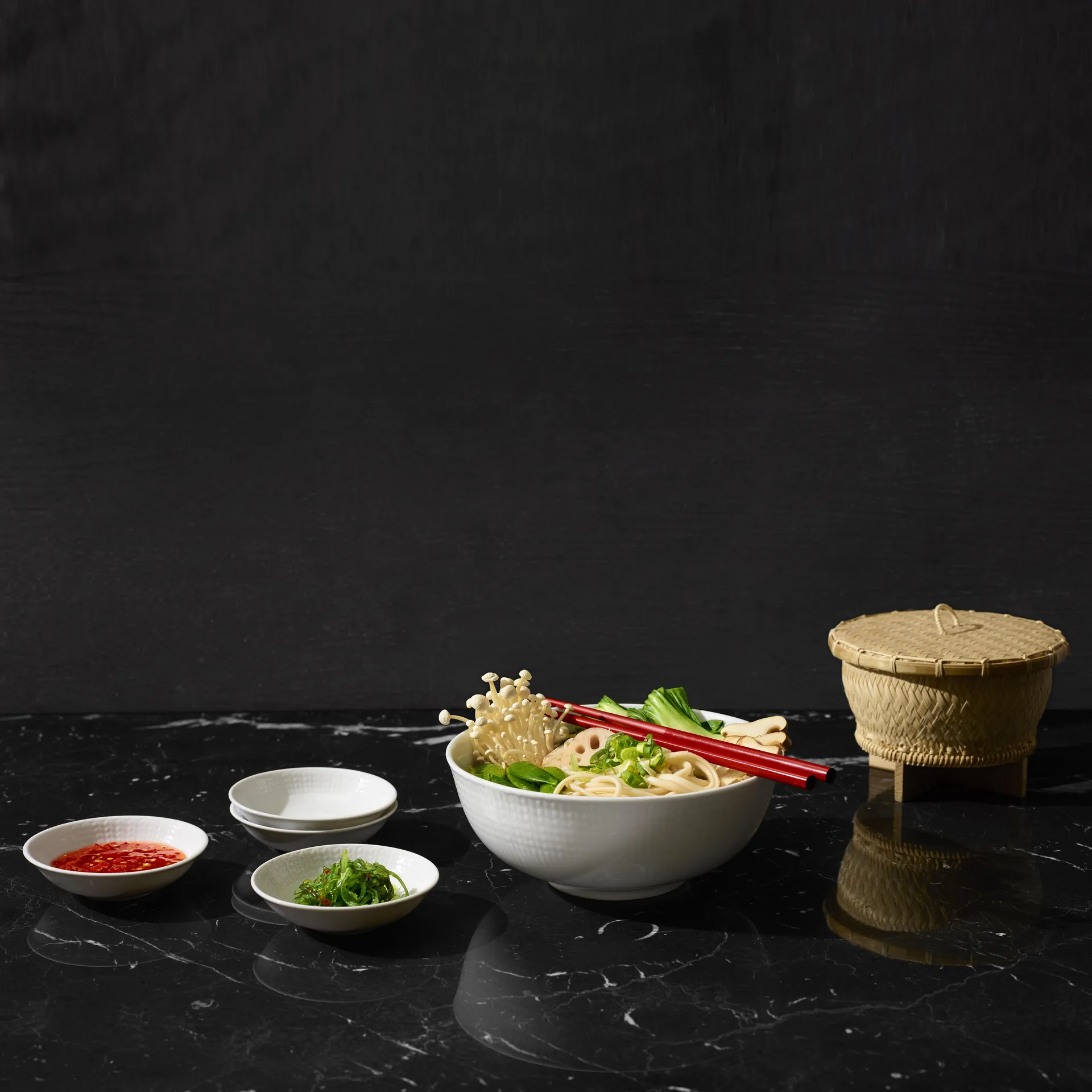 Swedish Grace schaal 10 cl., snow (wit) Rörstrand