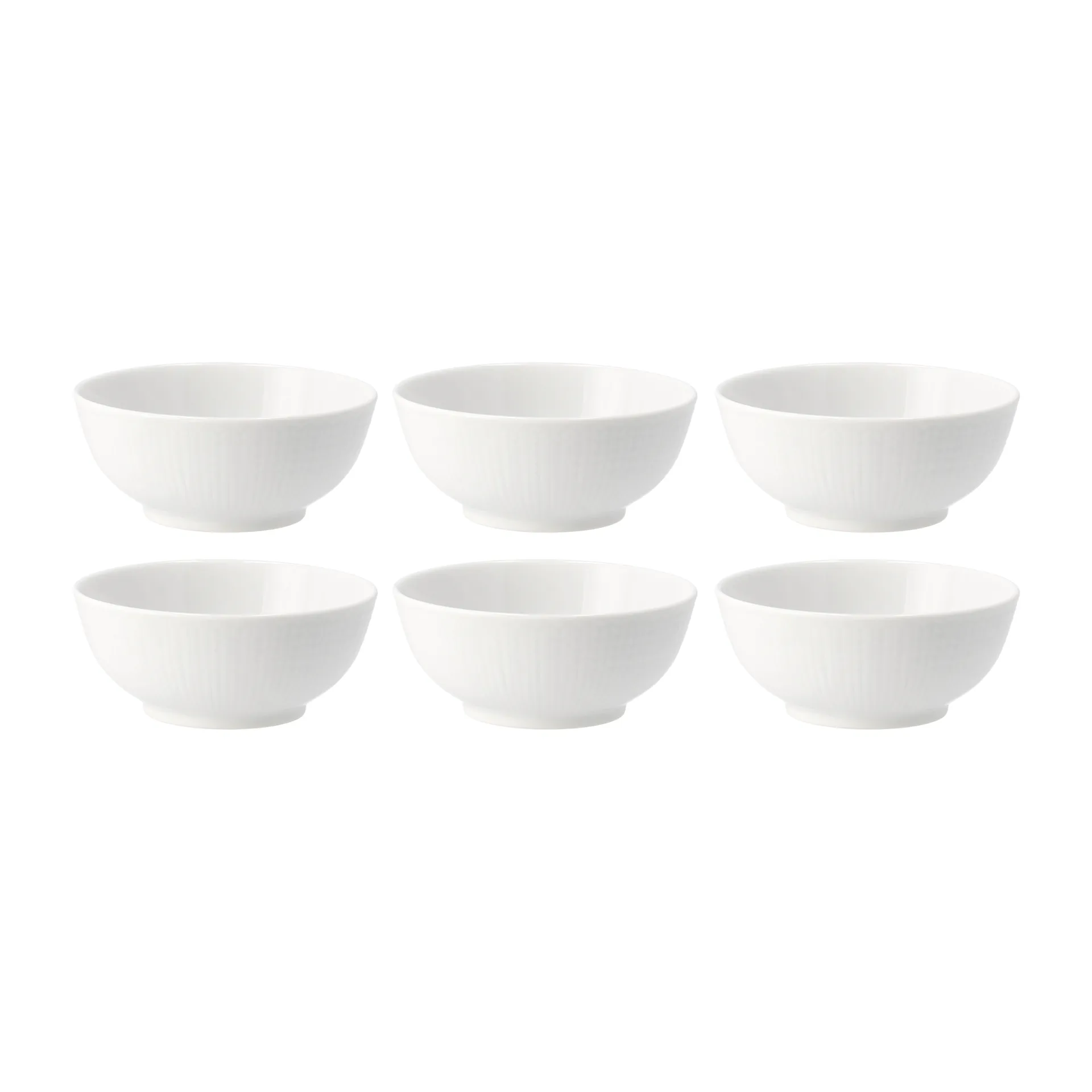 Swedish Grace schaal 30 cl, 6-pack snow (wit),  Rörstrand
