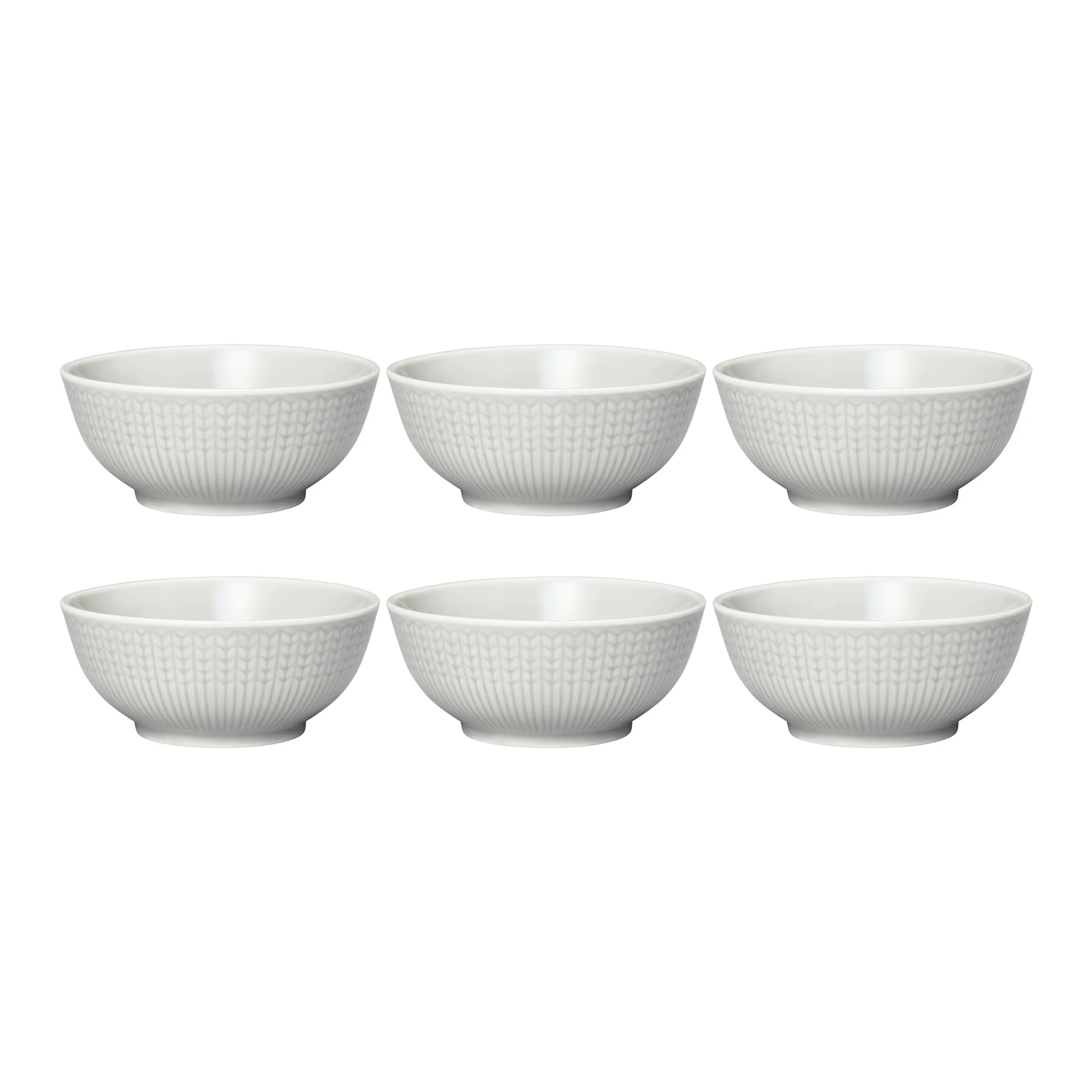 Swedish Grace schaal klein 30 cl. 6-pack Dimma (grijs),  Rörstrand