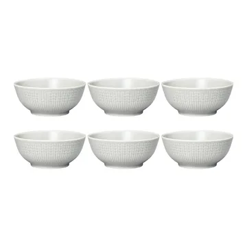 Swedish Grace schaal klein 30 cl. 6-pack Dimma (grijs) - Rörstrand