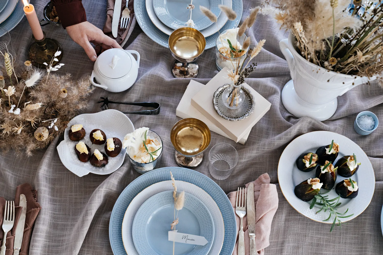 Swedish Grace schelpschaaltje 18x16 cm, Snö (wit) Rörstrand