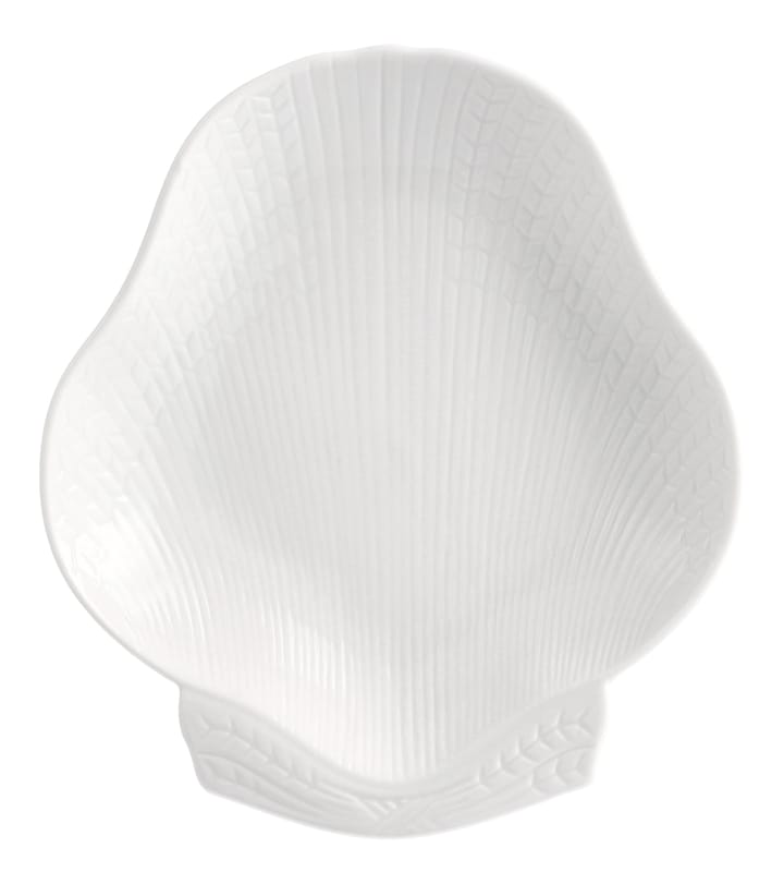 Swedish Grace schelpschaaltje 18x16 cm, Snö (wit) Rörstrand