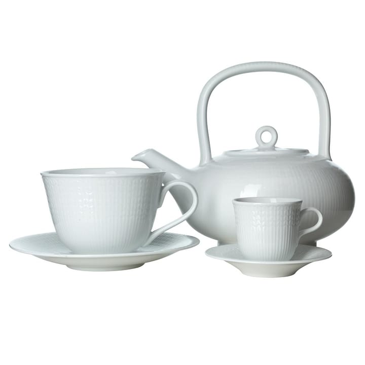 Swedish Grace schotel Ø18 cm, snow (wit) Rörstrand