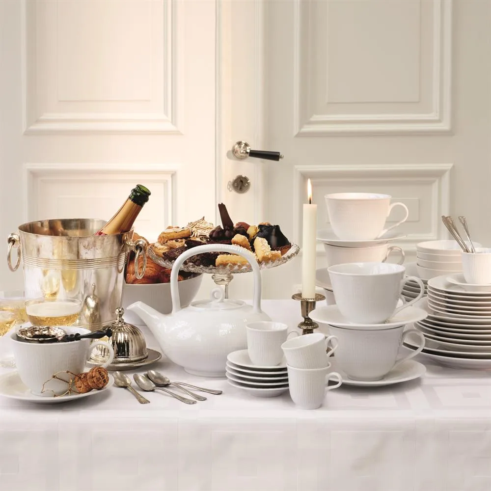 Swedish Grace schotel Ø18 cm, snow (wit) Rörstrand