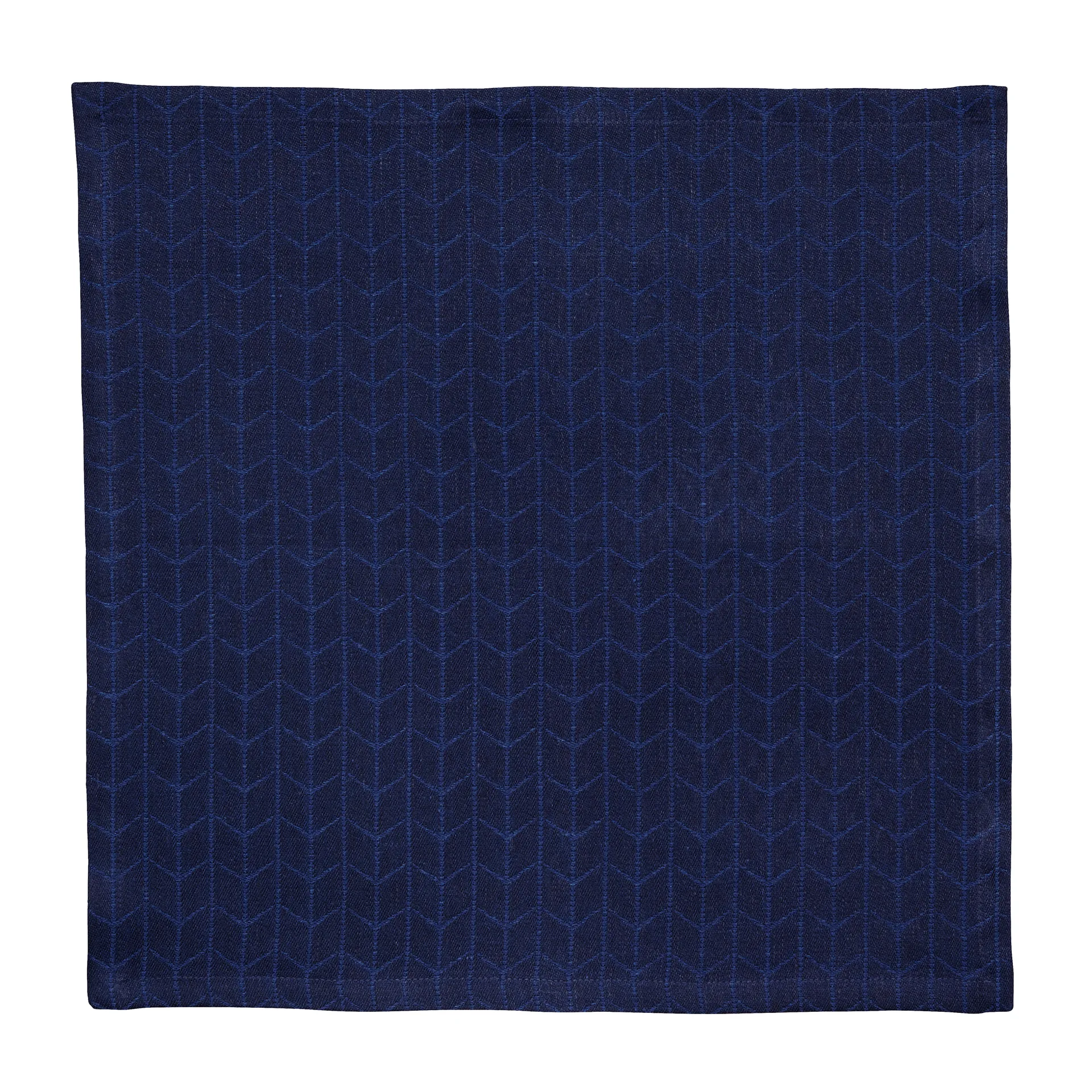 Swedish Grace stoffen servet 45x45 cm, Midnight (blauw) Rörstrand