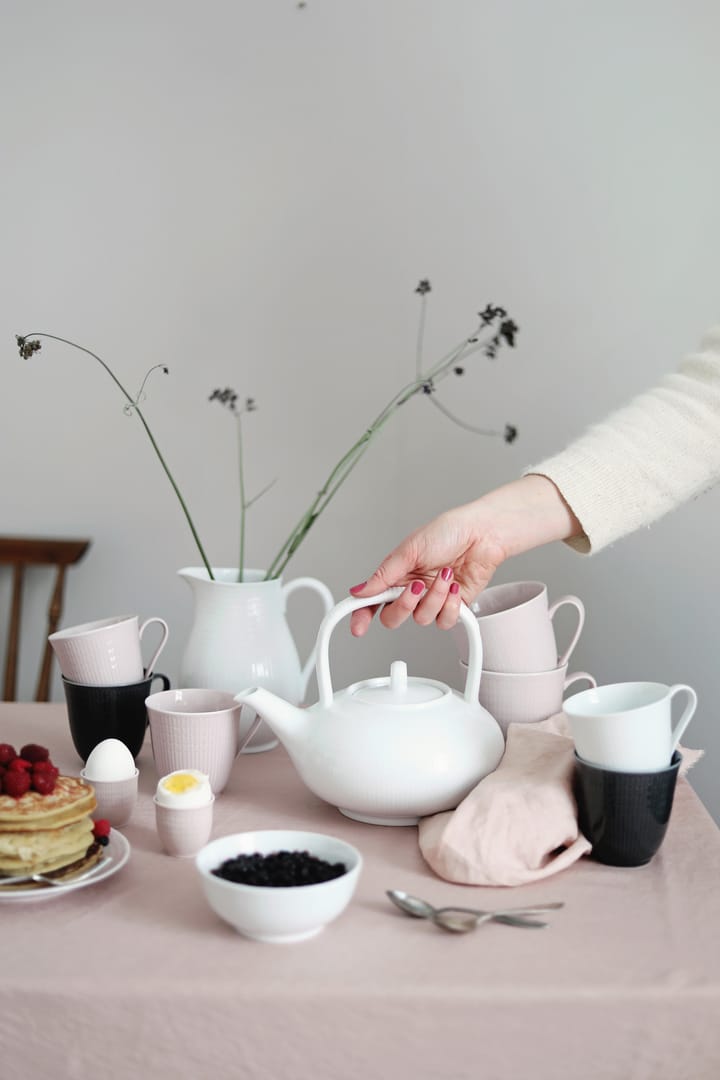 Swedish Grace theepot, snow (wit) Rörstrand