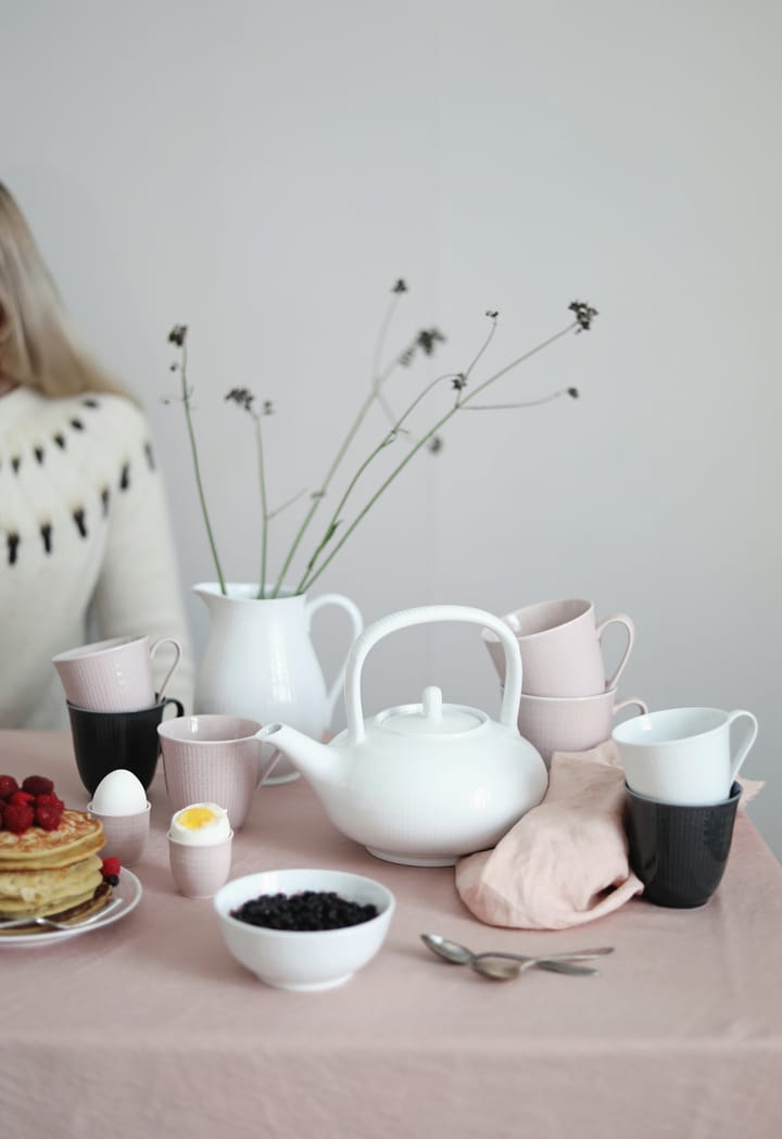 Swedish Grace theepot, snow (wit) Rörstrand