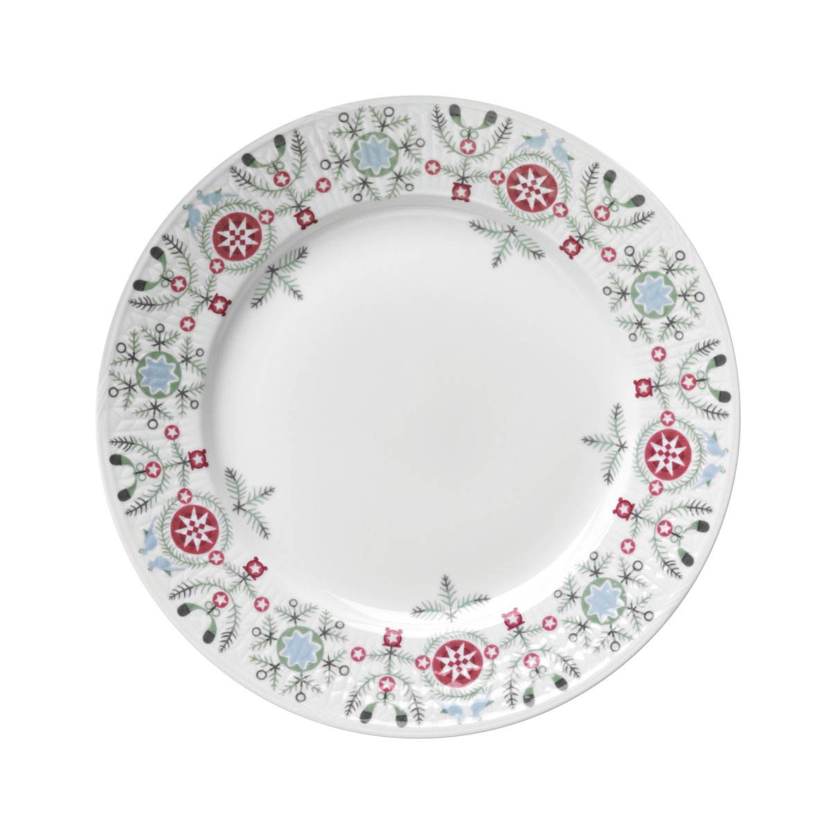 Rörstrand Swedish Grace Winter bord 21 cm. wit