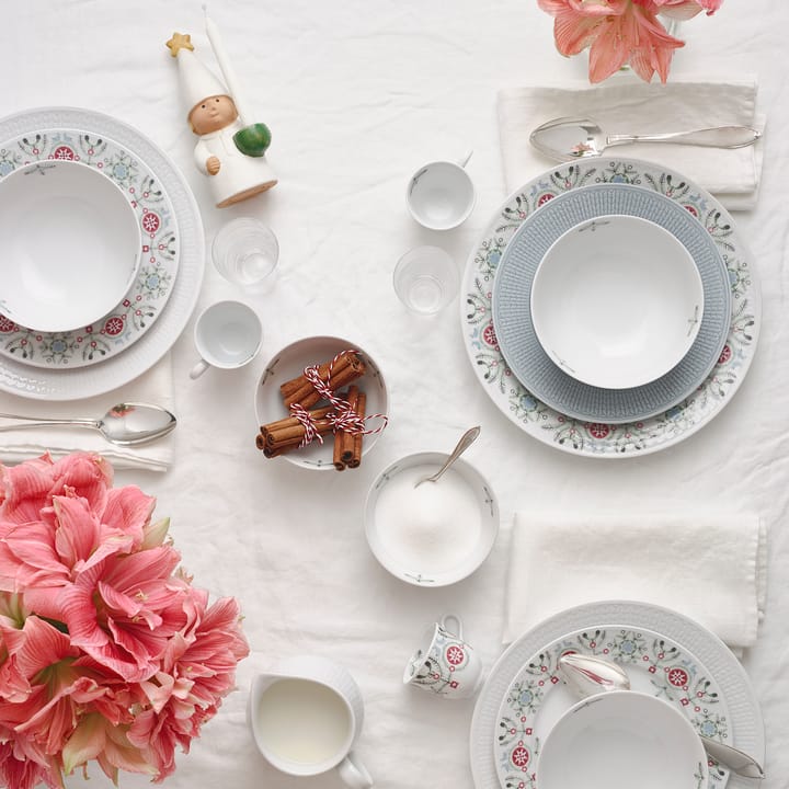 Swedish Grace Winter bord 27 cm, wit Rörstrand