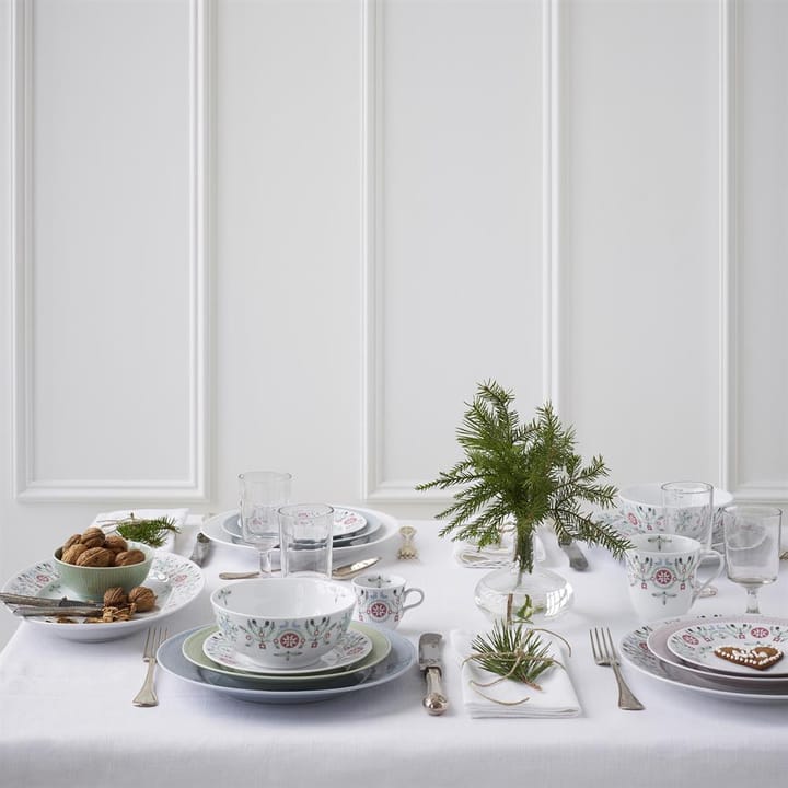 Swedish Grace Winter bord 27 cm, wit Rörstrand