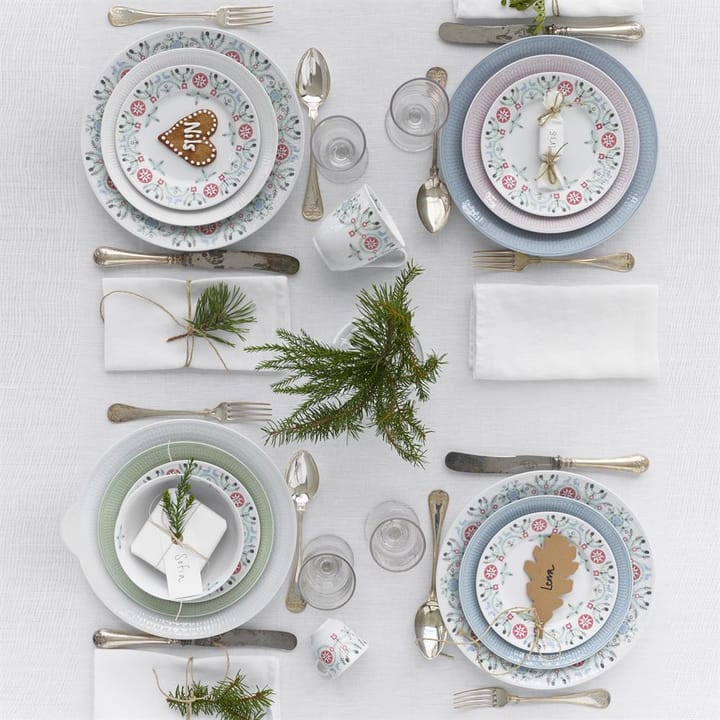Swedish Grace Winter bord 27 cm, wit Rörstrand