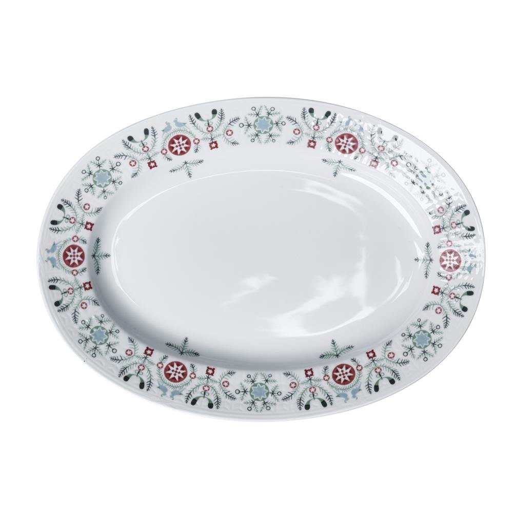 Rörstrand Swedish Grace Winter bord ovaal wit