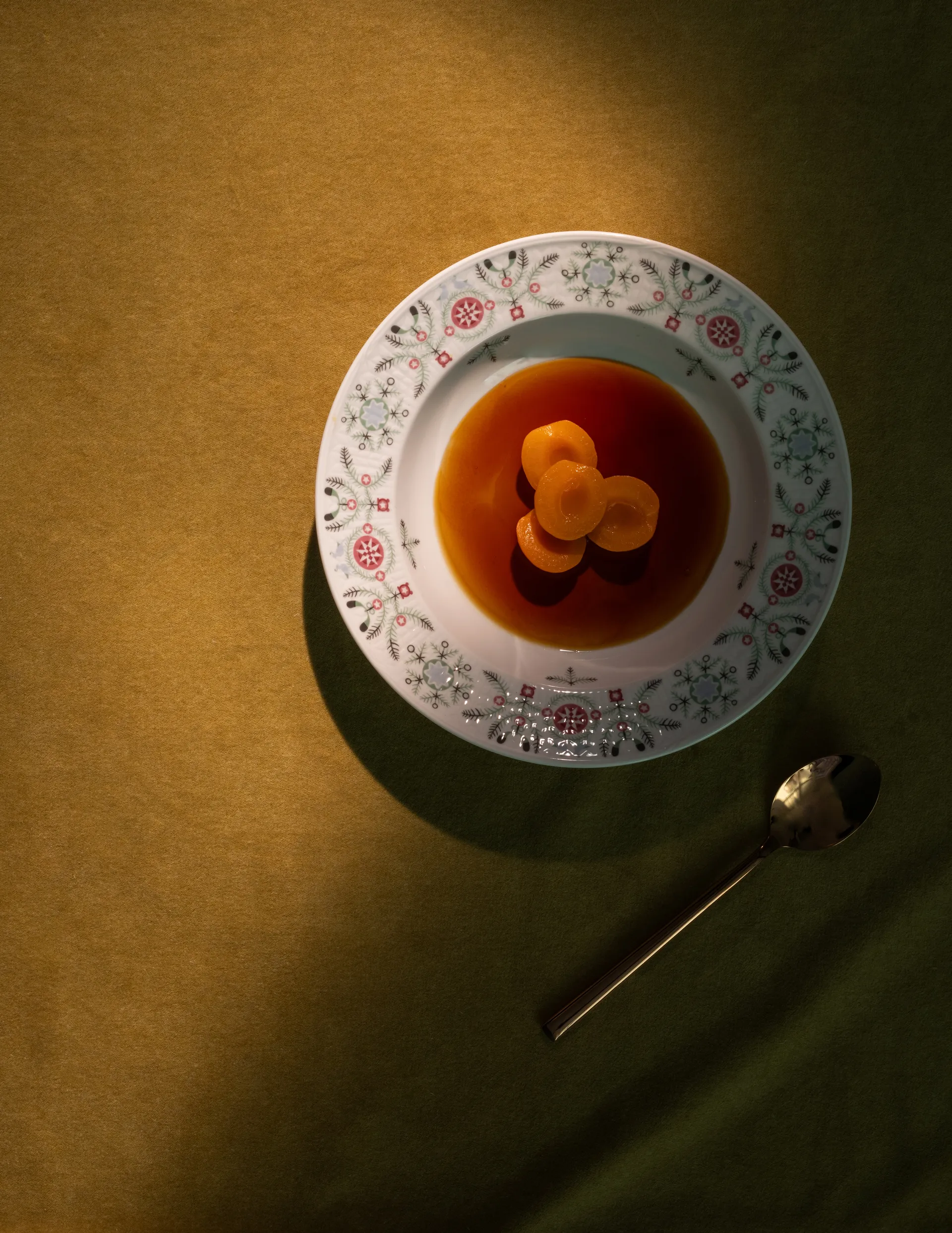 Swedish Grace Winter diep bord Ø25 cm, Wit Rörstrand