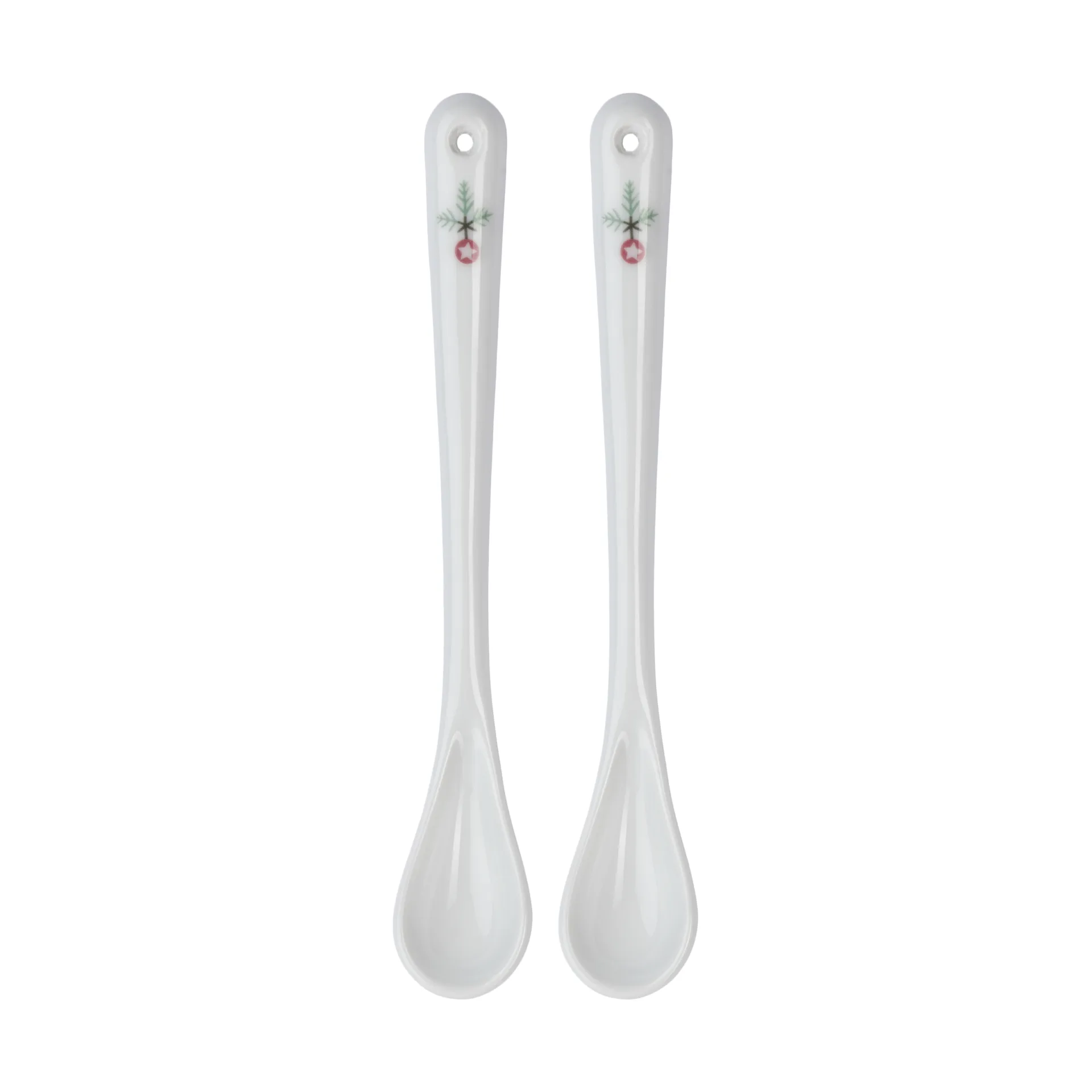 Swedish Grace Winter lepel 15 cm 2-pack, Wit Rörstrand