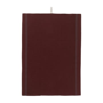 Alpha keukenhanddoek 50x70 cm - Bordeaux - Rosendahl