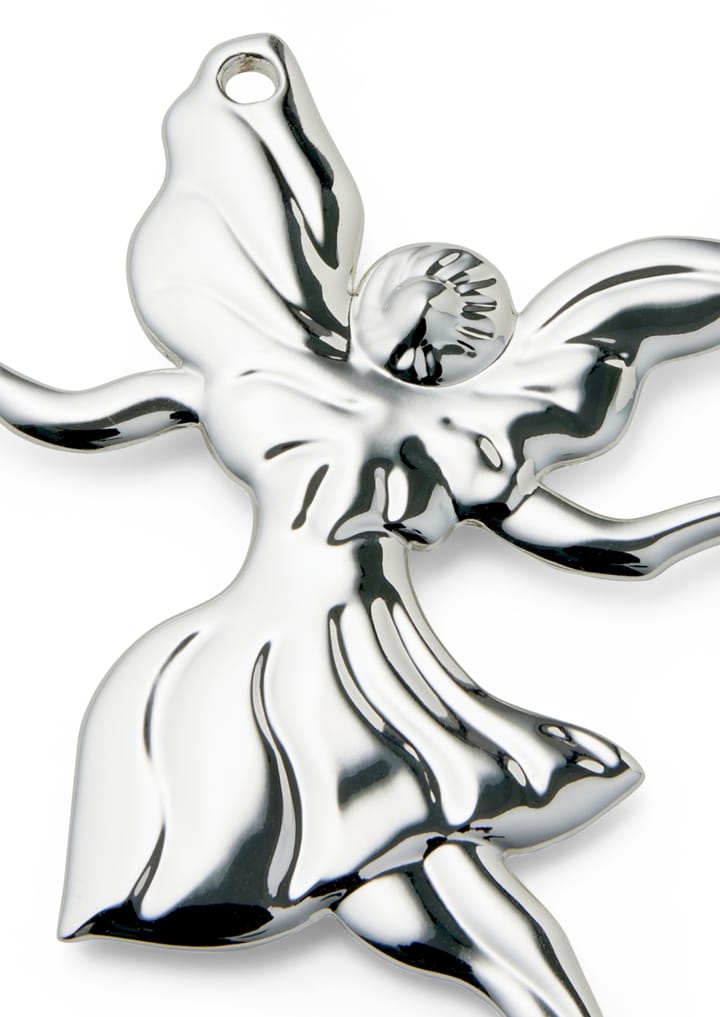 Dancing angel kersthanger 7 cm, Verzilverd Rosendahl