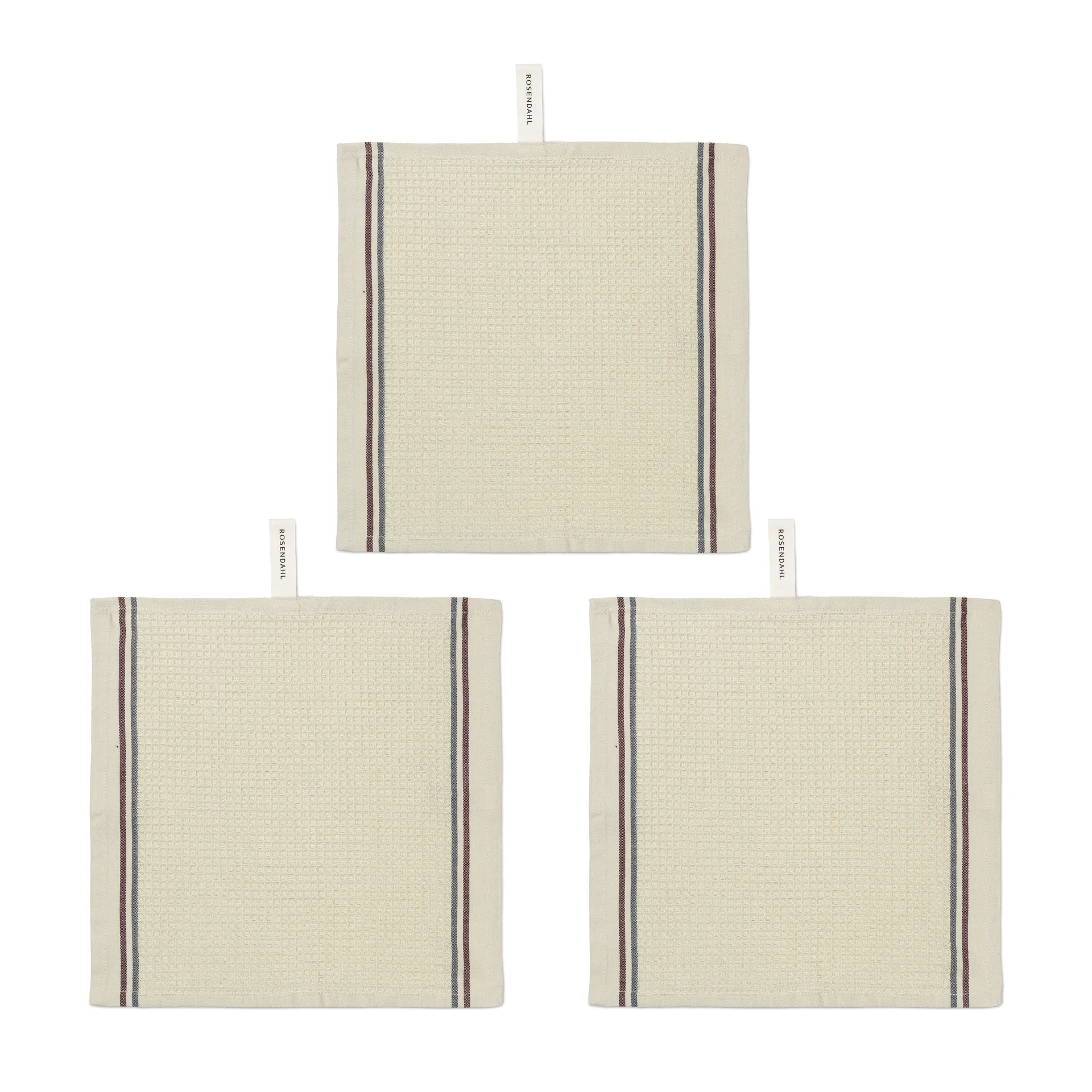 Delta vaatdoekje 30x30 cm 3-pack, Zand Rosendahl