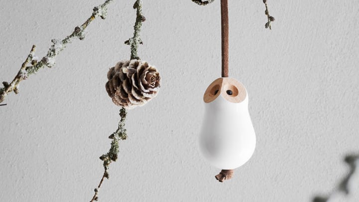 Forest tales uil Ø4 cm, Wit Rosendahl
