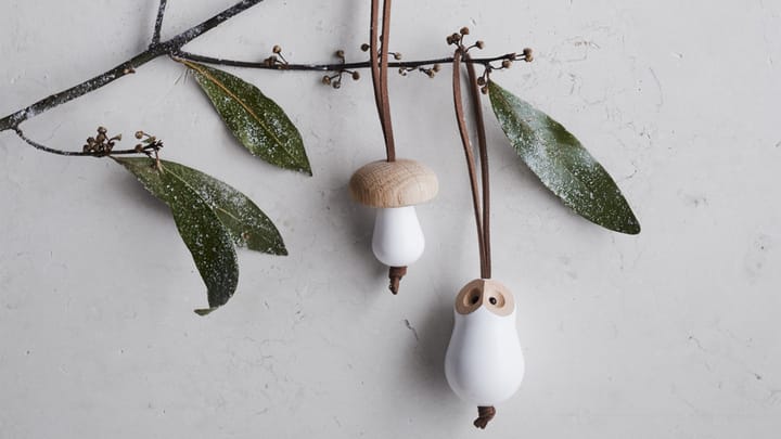 Forest tales uil Ø4 cm, Wit Rosendahl