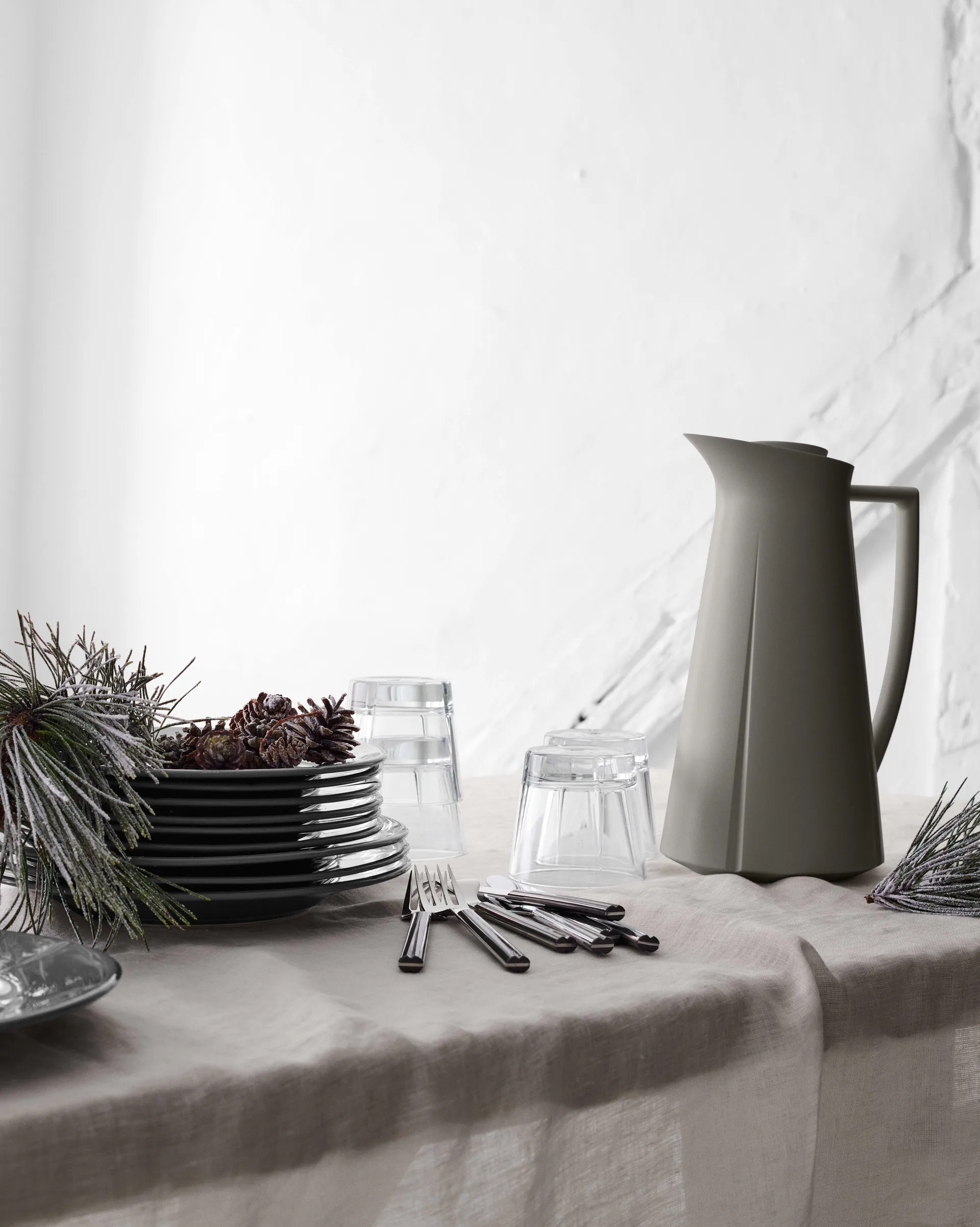 Grand Cru Bistro bestekset 16-delig, Ash-grey Rosendahl