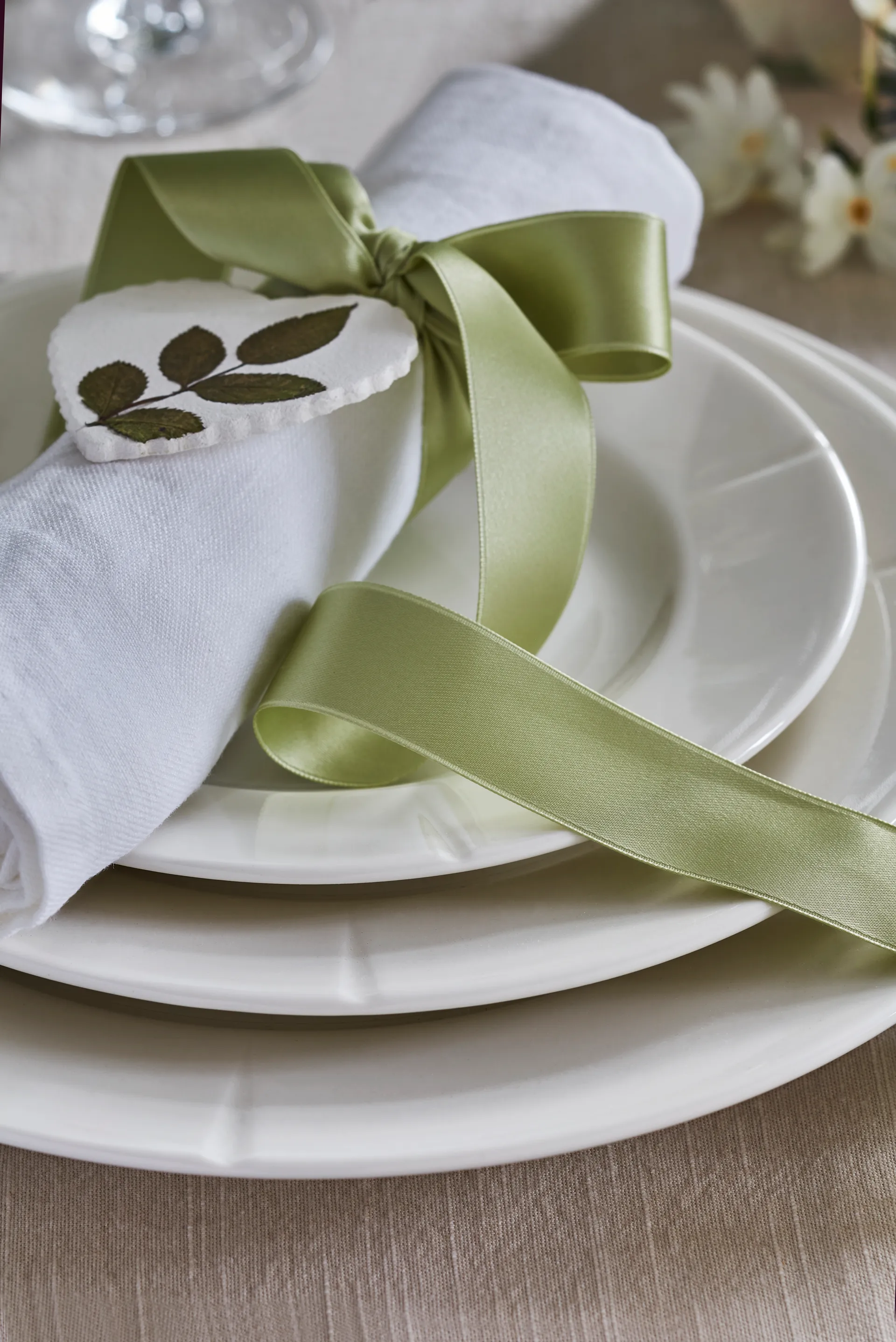 Grand Cru bord Ø27 cm 4-pack, Wit Rosendahl