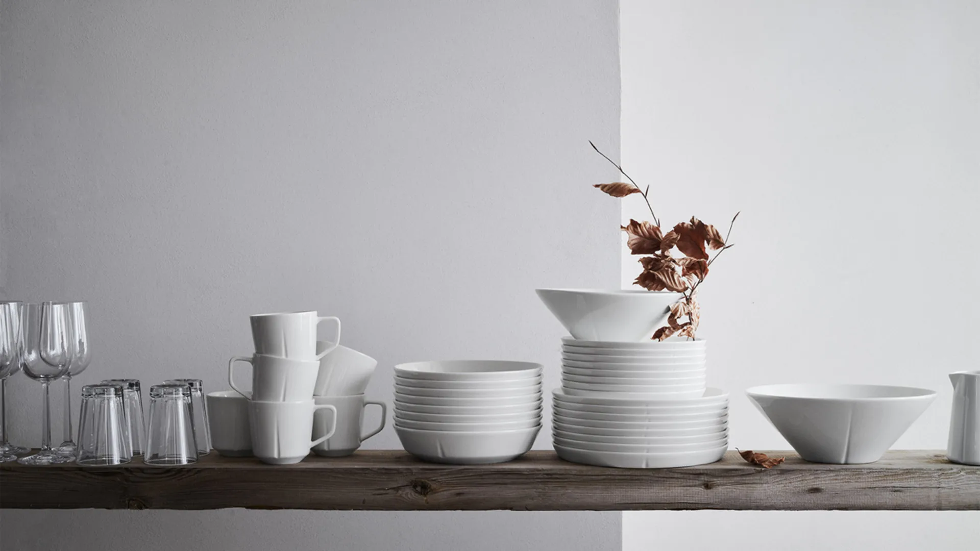 Grand Cru essentials kom Ø21 cm 4-pack, Wit Rosendahl