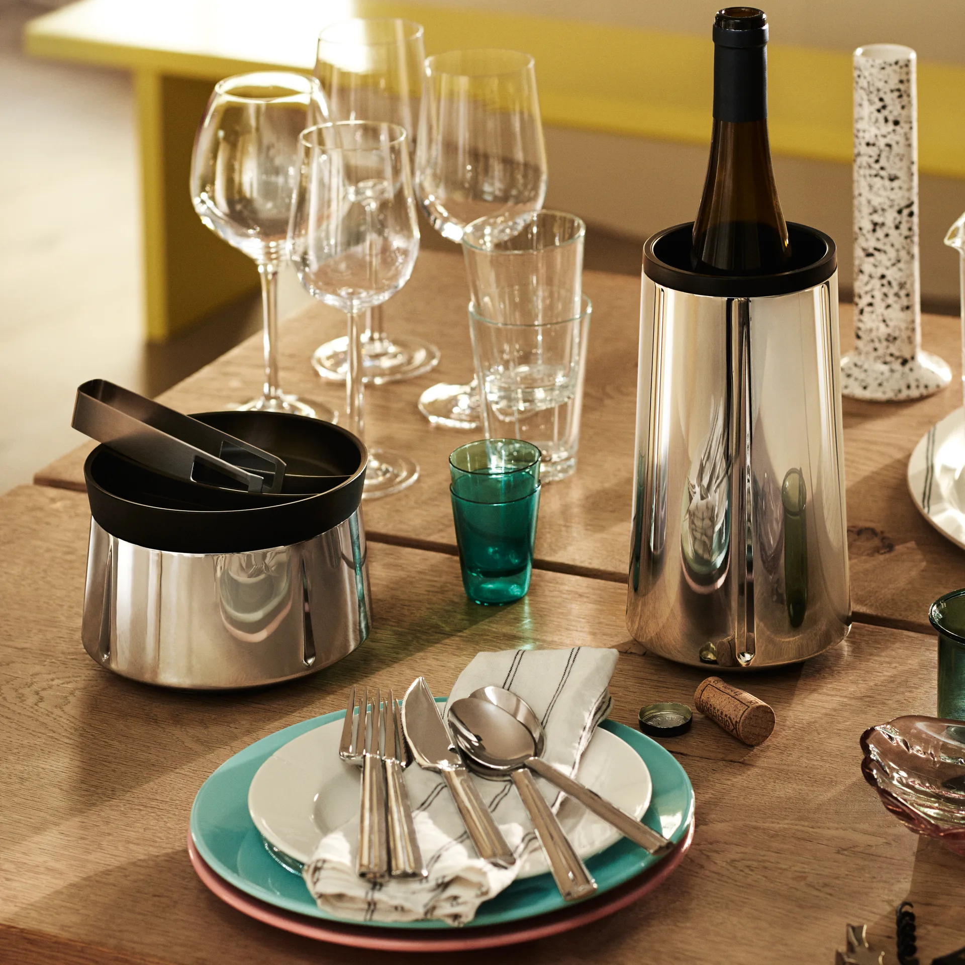 Grand Cru ijsemmer, Roestvrij staal Rosendahl