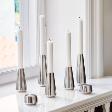 Grand Cru kandelaar 10 cm - Chroom - Rosendahl