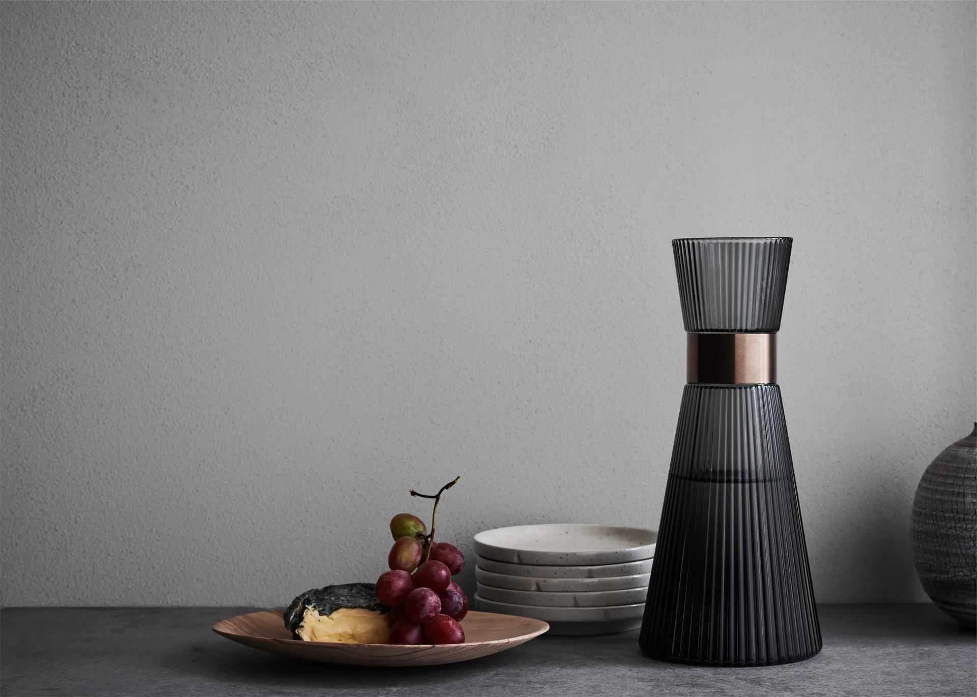 Grand Cru Nouveau waterkaraf 1 L, Smoke Rosendahl