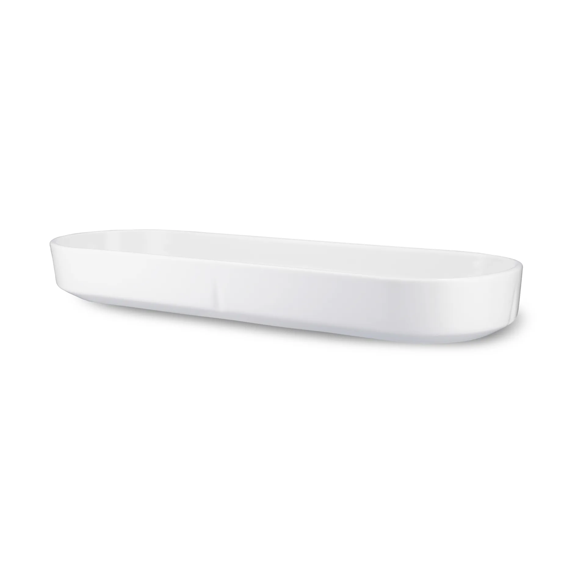 Grand Cru ovale serveerschaal, Wit, 12x34 cm Rosendahl