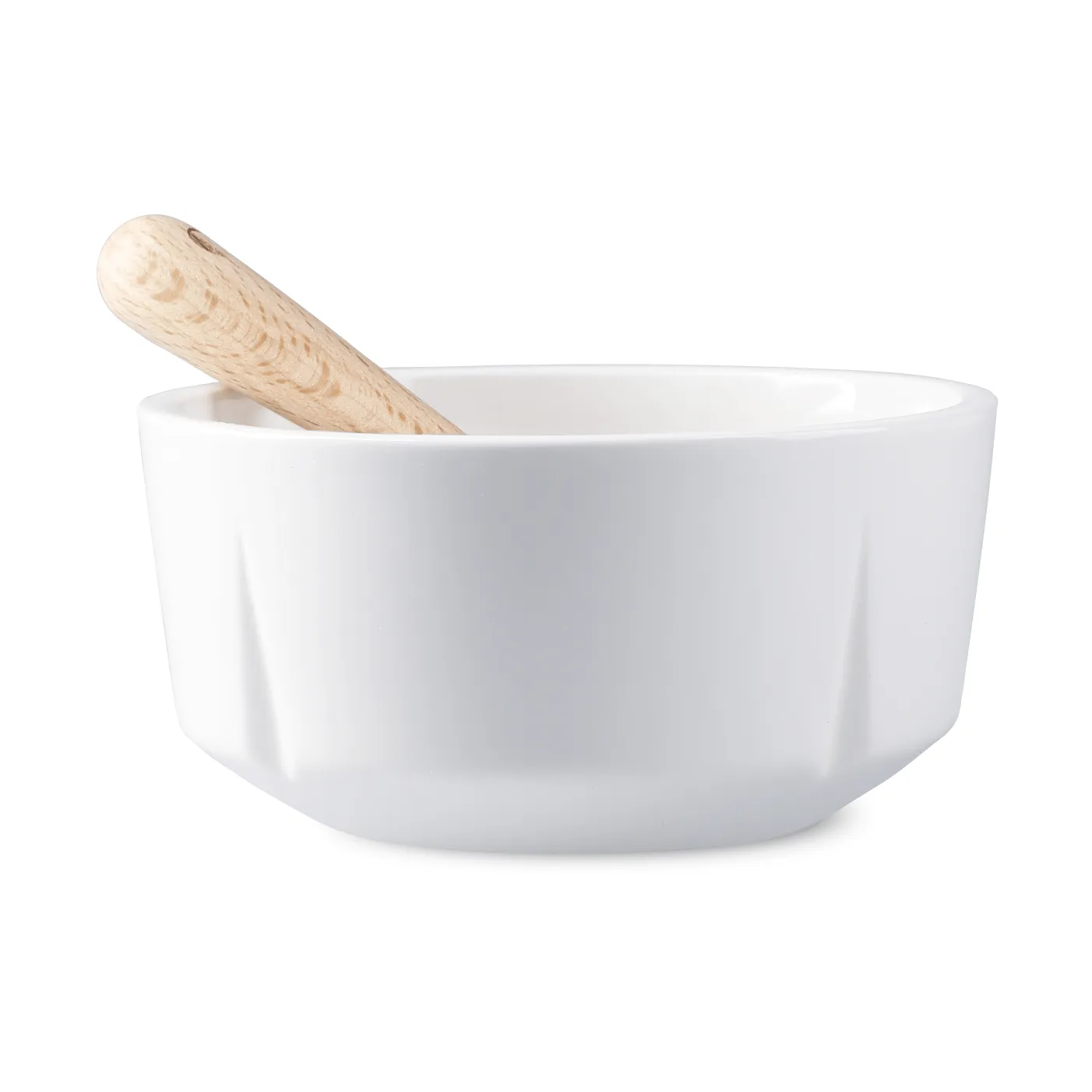 Grand Cru snackschaal en lepel, Wit, Ø10,5 cm Rosendahl