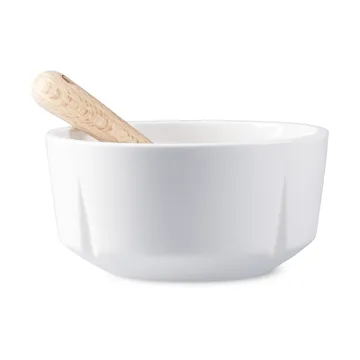 Grand Cru snackschaal en lepel - Wit, Ø10,5 cm - Rosendahl