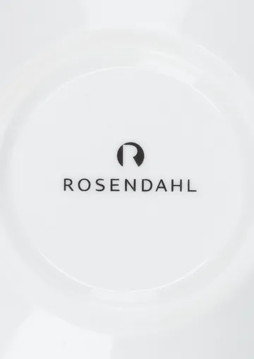 Grand Cru snackschaal en lepel - Wit, Ø10,5 cm - Rosendahl