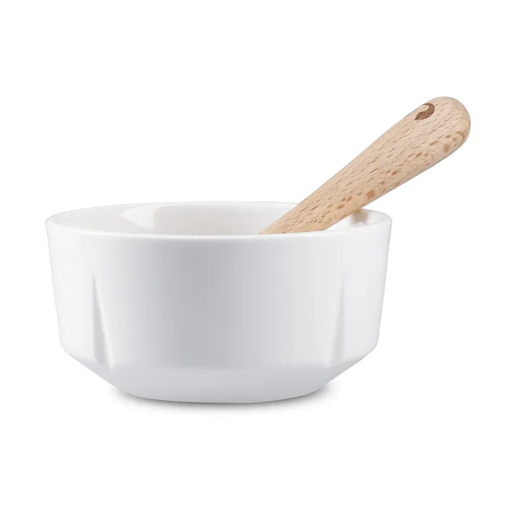 Grand Cru snackschaal en lepel - Wit, Ø9 cm - Rosendahl