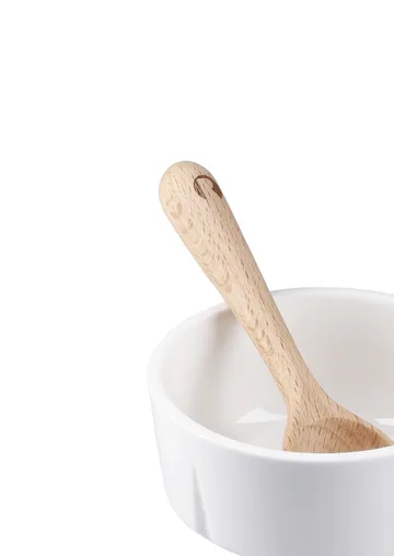 Grand Cru snackschaal en lepel - Wit, Ø9 cm - Rosendahl
