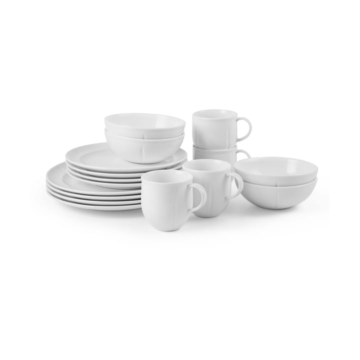 Grand Cru Soft serveerset wit 16-delig - Wit - Rosendahl