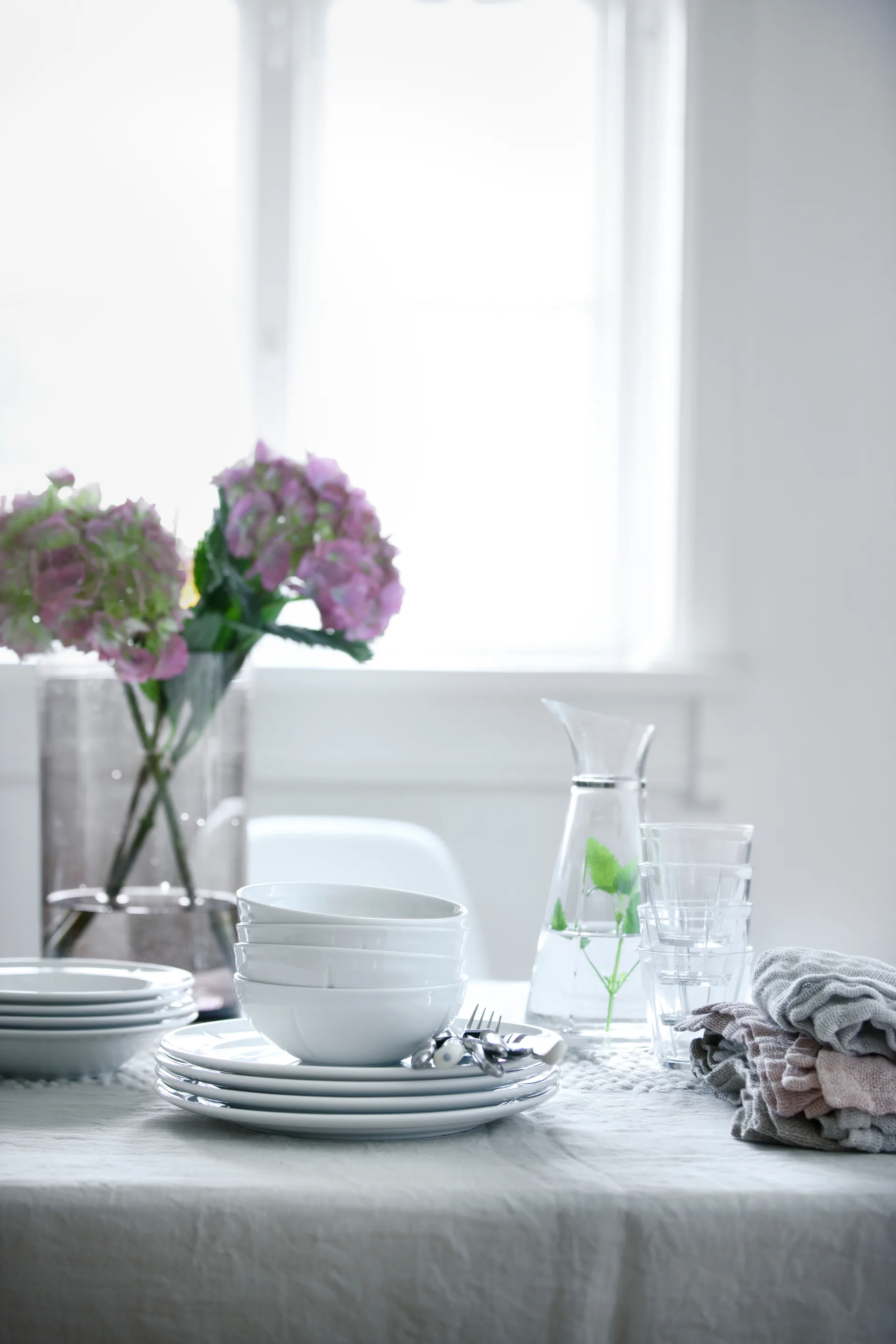 Grand Cru Soft serveerset wit 16-delig, Wit Rosendahl